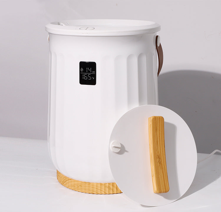 Towel Warmer Bucket With Handle