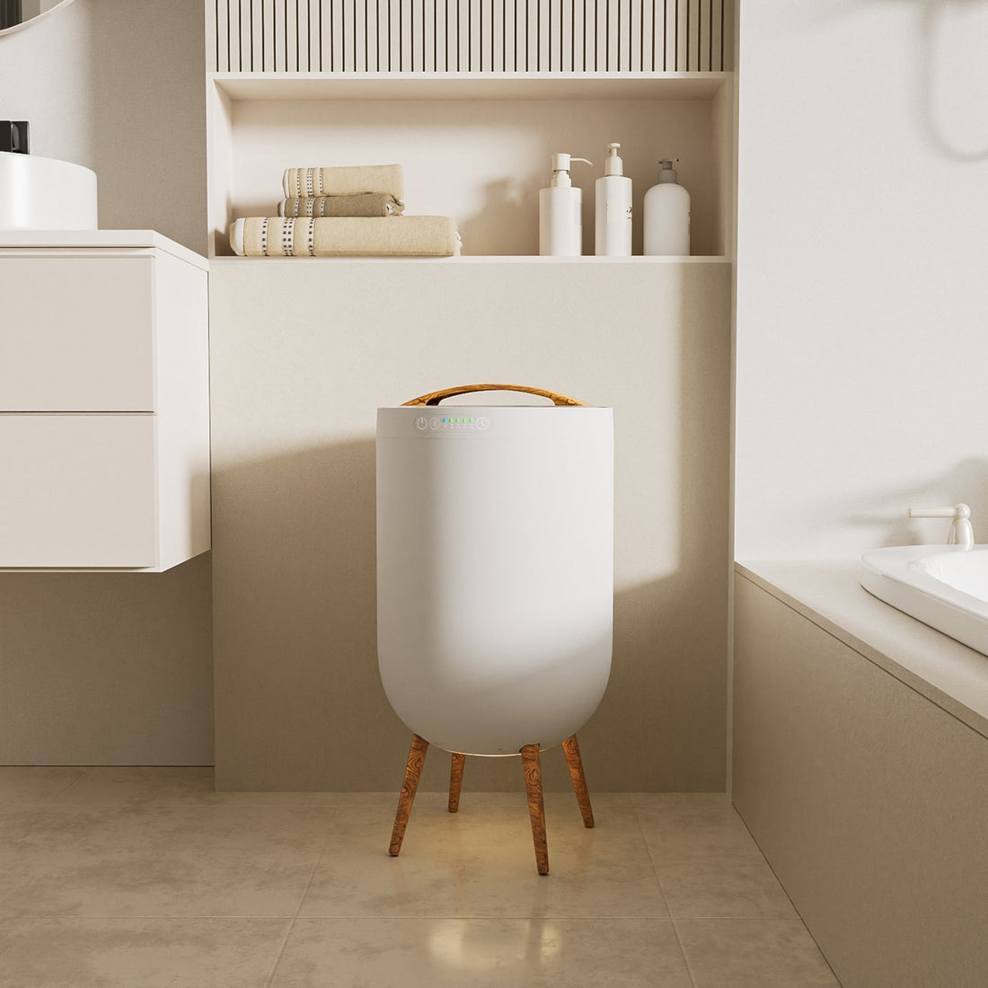 HSTW-17 20L Towel Warmer Bucket with Bluetooth Speaker