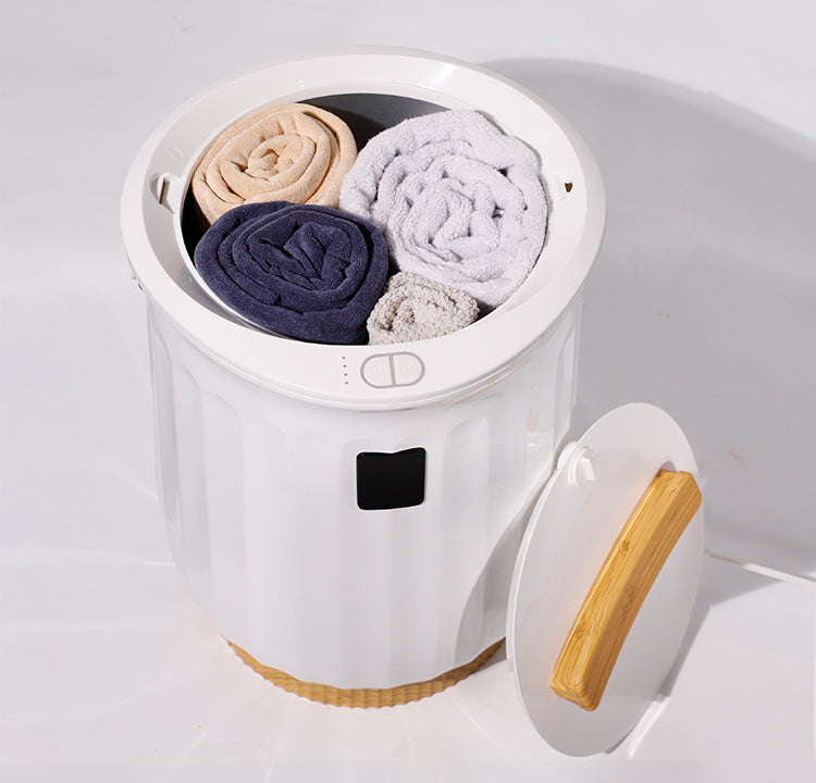 Towel Warmer Bucket With Handle