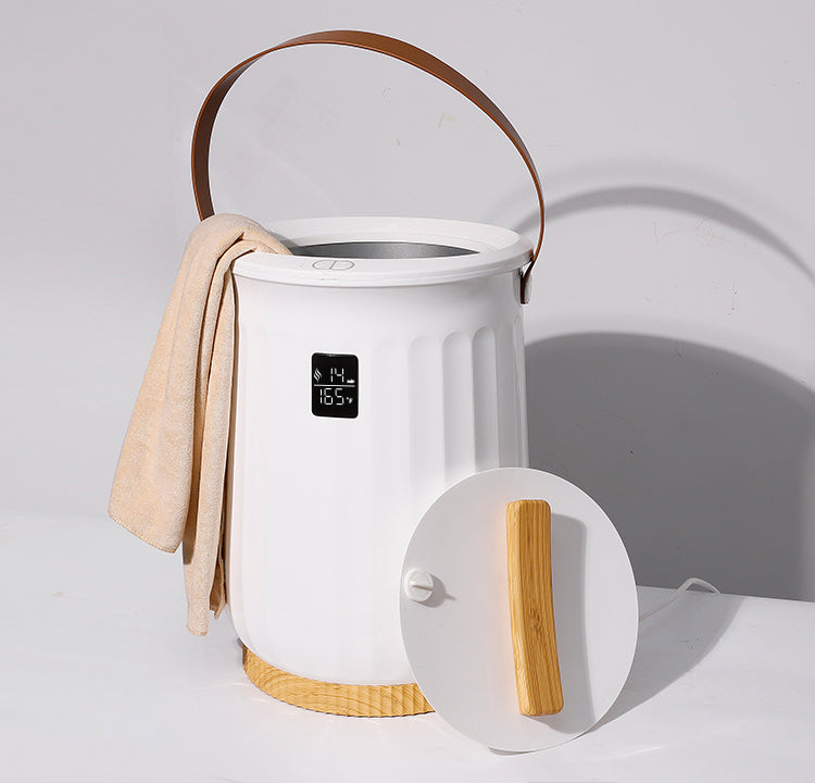 Towel Warmer Bucket With Handle