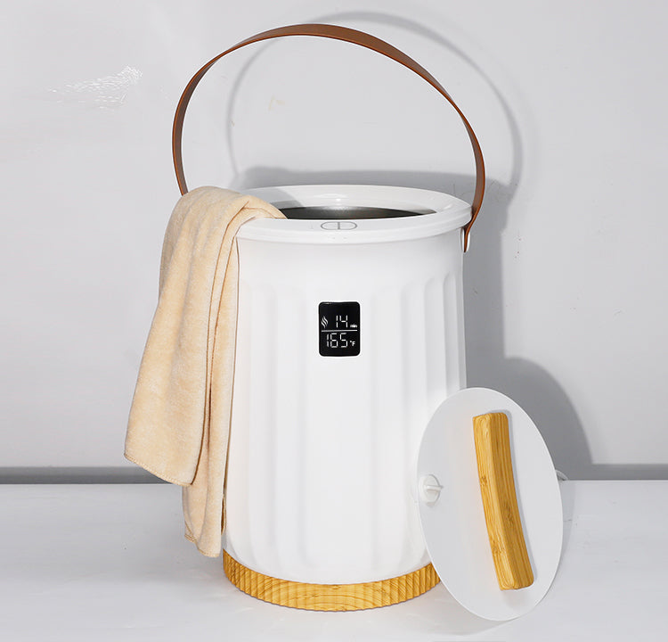 Towel Warmer Bucket With Handle