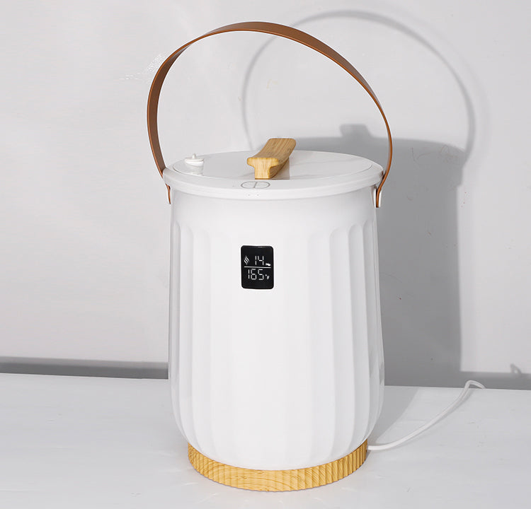 Towel Warmer Bucket With Handle