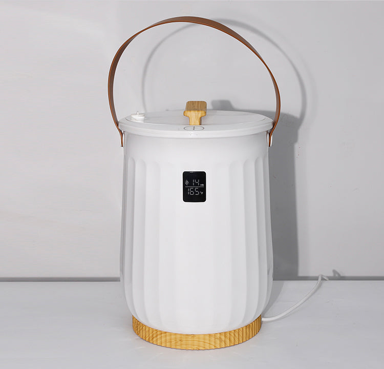 Towel Warmer Bucket With Handle