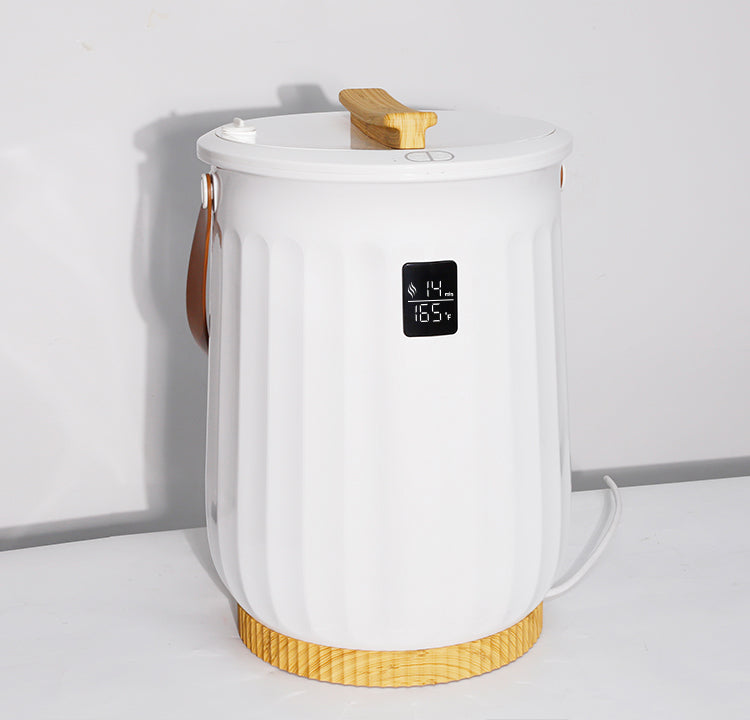 Towel Warmer Bucket With Handle